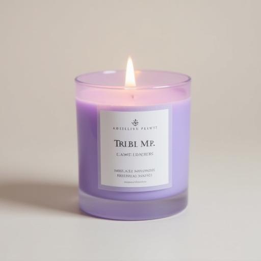 Lavender Candle
