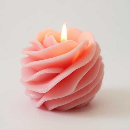 Rose Candle