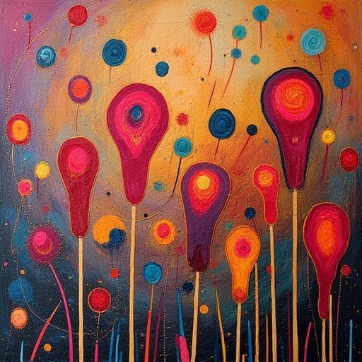 Abstract Textile Art